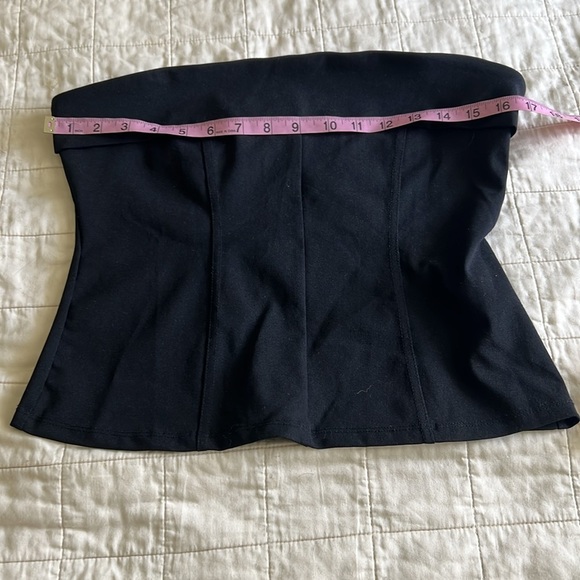 H&M Divided Black Strapless Top - Picture 2 of 8